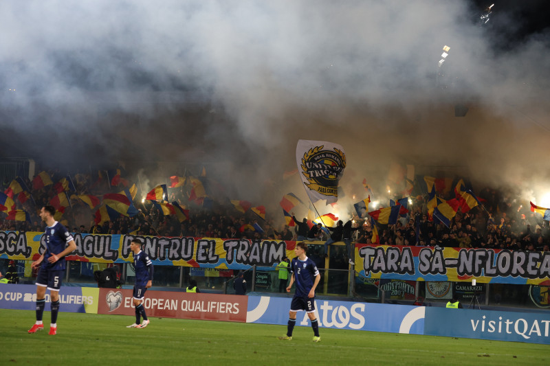 FOTBAL: SAN MARINO - ROMANIA, PRELIMINARIILE C.M. 2026 (24.03.2025)