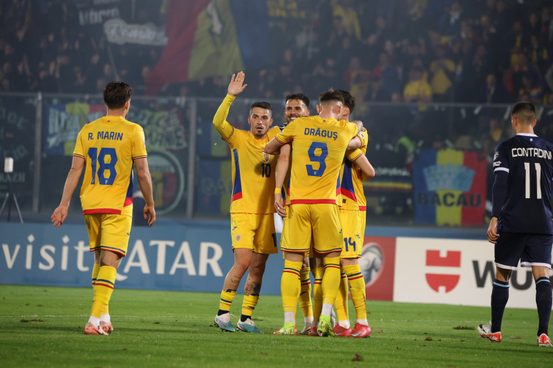 FOTBAL: SAN MARINO - ROMANIA, PRELIMINARIILE C.M. 2026 (24.03.2025)