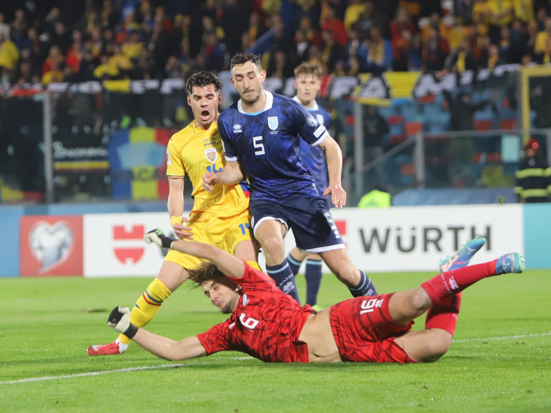 FOTBAL: SAN MARINO - ROMANIA, PRELIMINARIILE C.M. 2026 (24.03.2025)