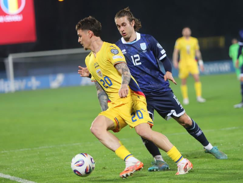 FOTBAL: SAN MARINO - ROMANIA, PRELIMINARIILE C.M. 2026 (24.03.2025)