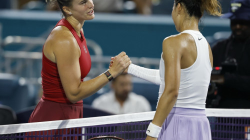 Cum s-a comportat sportiva care "nu ştie să piardă", după ce a fost învinsă de Aryna Sabalenka de 6 ori în 6 meciuri