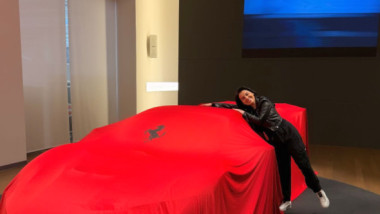 Foto După ce Piero Ferrari i-a ”interzis”, Romina Gingașu și-a prezentat ”bijuteria” de un milion de euro