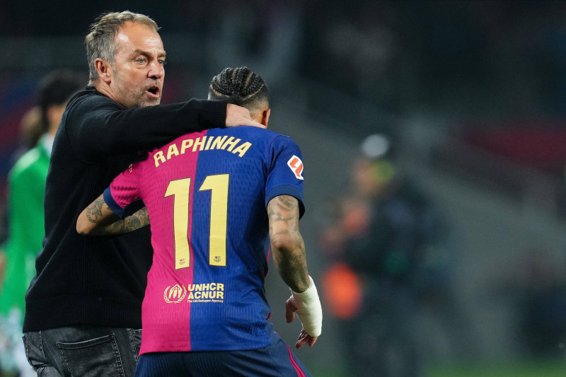 FC Barcelona-Real Betis. La Liga EA Sports match. Date 30