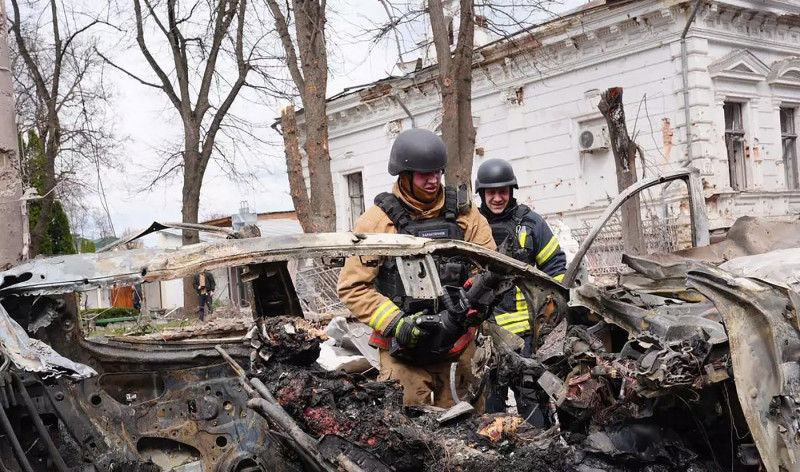 Russian Strike on Sumy Northeastern Ukraine Killed 34 People - Ukraine