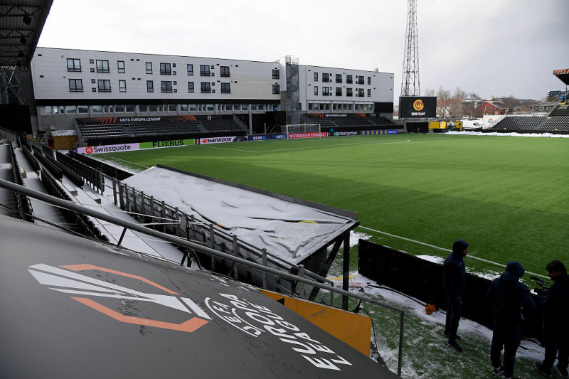 S.S. Lazio Training Session And Press Conference - UEFA Europa League 2024/25 Quarter Final First Leg