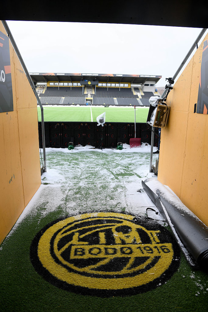 S.S. Lazio Training Session And Press Conference - UEFA Europa League 2024/25 Quarter Final First Leg