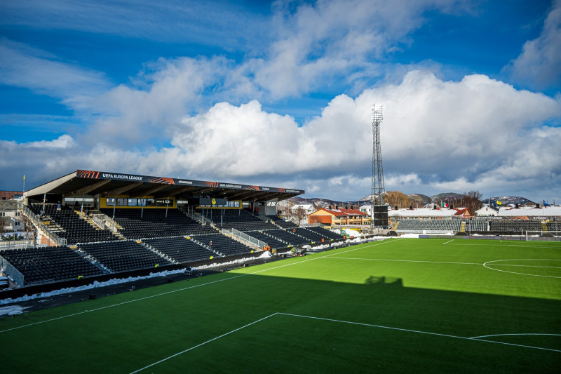 Football, Europa League, quarter-final, Bodř/Glimt - Lazio, Bodř, Norway - 10 Apr 2025