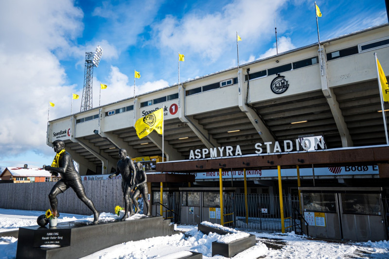 Football, Europa League, quarter-final, Bodř/Glimt - Lazio, Bodř, Norway - 10 Apr 2025
