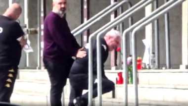 Marius Șumudică, dărâmat! A fost filmat în timp ce plânge în hohote pe stradă