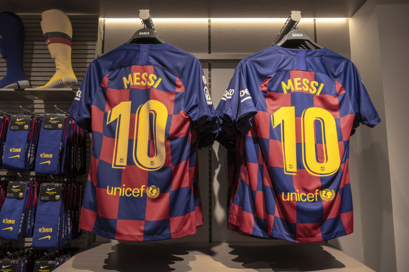 New club store in Barcelona, Spain - 04 Sept 2019