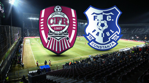 CFR Cluj - Farul, Live Video, 20:30, pe Digi Sport 1. Echipele de start. ”Feroviarii” sunt favoriți pentru a se califica în semifinale