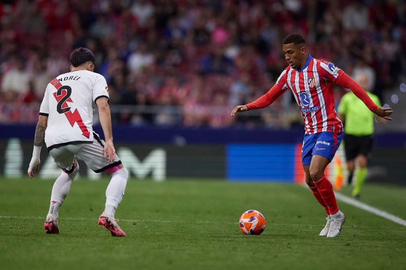 Atlético Madrid v Rayo Vallecano - LaLiga - Riyadh Air Metropolitano, Madrid, Spain - 24 Apr 2025