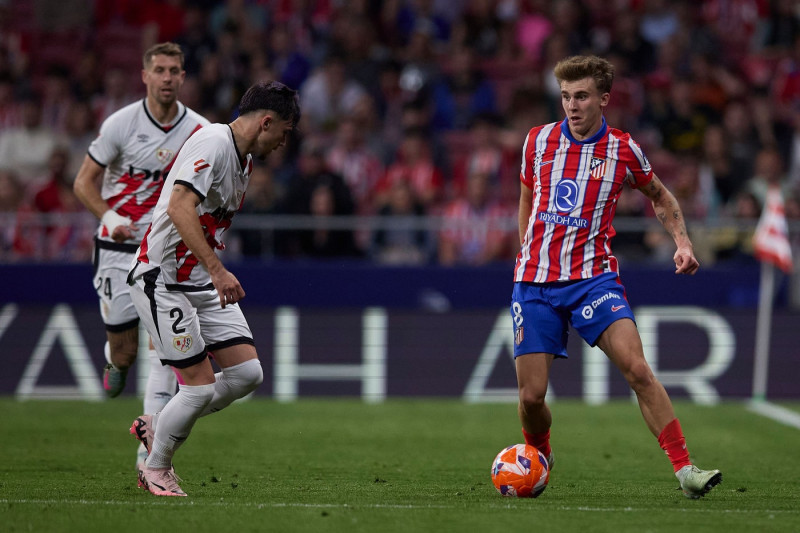 Atlético Madrid v Rayo Vallecano - LaLiga - Riyadh Air Metropolitano, Madrid, Spain - 24 Apr 2025