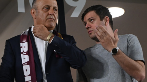 Gigi Becali l-a remarcat de Alex Dobre, iar Angelescu a fost întrebat direct: ”Transferă FCSB de la Rapid?”