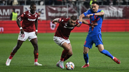 Patru jucători remarcați de scouteri la Rapid - FCSB!