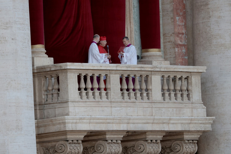 White smoke. New Pope elected