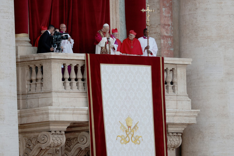 White smoke. New Pope elected.