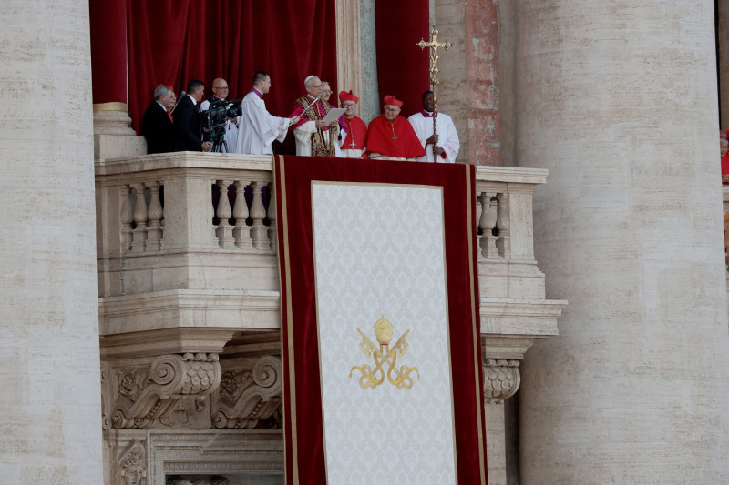 White smoke. New Pope elected.