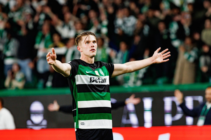 Liga Portugal game between teams of Sporting CP and Gil Vicente FC