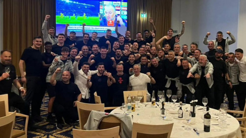Au apărut imaginile! Cum au trăit fotbaliștii FCSB-ului finalul meciului dintre Craiova și CFR