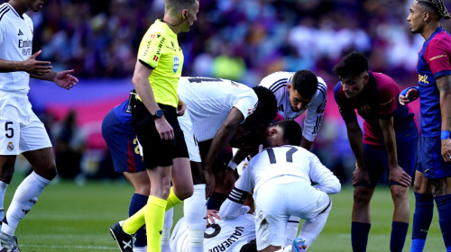 Dărâmat! A spus șase cuvinte și a început să plângă, după "thrillerul" Barcelona - Real Madrid