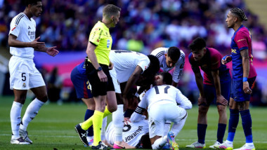 Dărâmat! A spus șase cuvinte și a început să plângă, după "thrillerul" Barcelona - Real Madrid