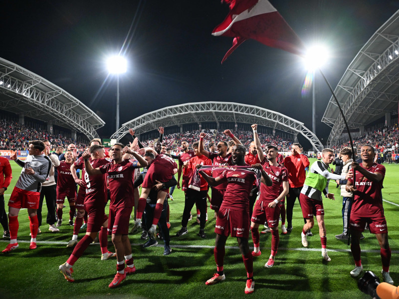FOTBAL:CFR CLUJ-FC HERMANNSTADT, FINALA CUPEI ROMANIEI BETANO (14.05.2025)