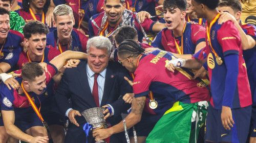 E OUT de la Barcelona, după ce catalanii au luat titlul! Joan Laporta și-a dat acordul