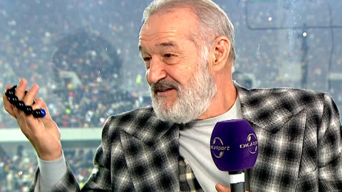 Gigi Becali a văzut cine e în platou și nu s-a putut abține: "Vrei să spun ceva? Patru, stai jos!"