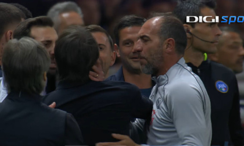 Conte ”a înnebunit” în fața lui Chivu: ”Ești un nenorocit! Vin mai târziu după tine”