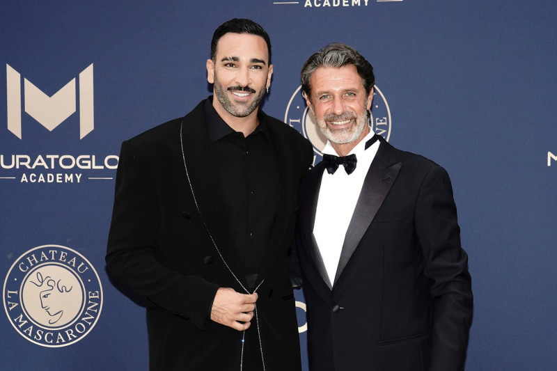 Adil Rami et Patrick Mouratoglou CELEBRITES 10 Ă¨me Gala de charitĂ© Patrick Mouratoglou Biot 23 06 2024 NorbertScanella P