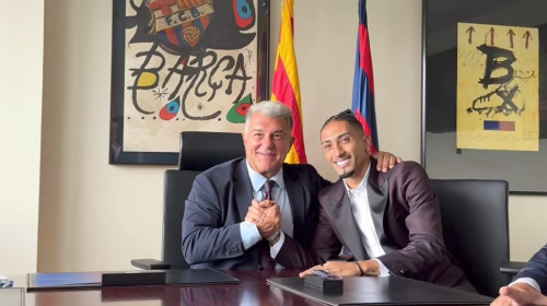 Reacție de doar PATRU cuvinte a lui Raphinha, după ce și-a prelungit contractul cu Barcelona