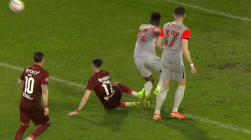 ”S-a văzut urât”. Cartonaș roșu! Eliminat după 27 de minute jucate în CFR - FCSB: ardelenii au rămas în 10 oameni
