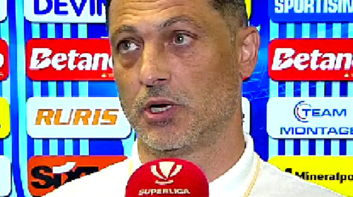 Mirel Rădoi a făcut anunțul despre Sharjah în direct, chiar înainte de Universitatea Craiova - Dinamo