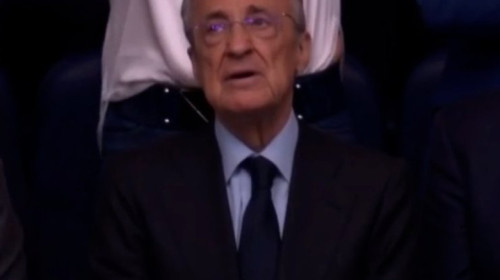 Imagini rare cu Florentino Perez. Președintele Realului a început să plângă la finalul meciului cu Sociedad