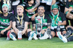 Soccer 2025: Sporting Celebrating After Winning The Portuguese Cup 2025, Caxias, Lisbon, Portugal - 25 May 2025