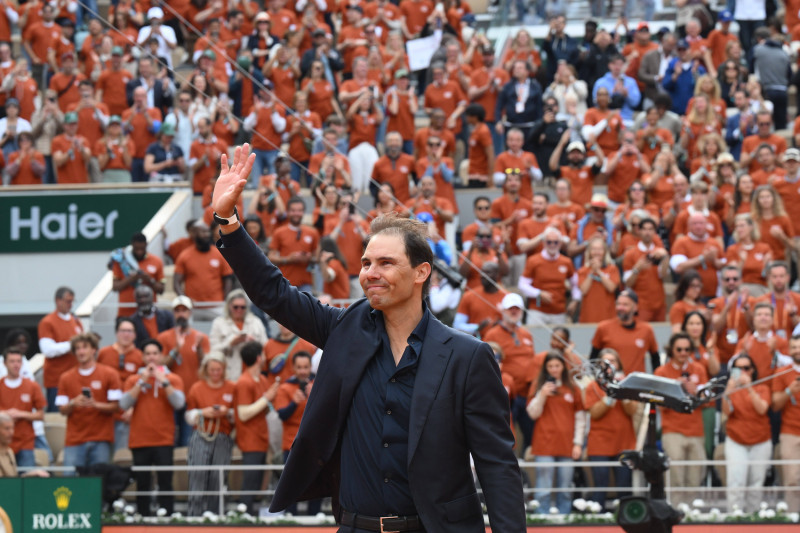 Tennis - Roland Garros 2025 - Tribute to Rafael Nadal