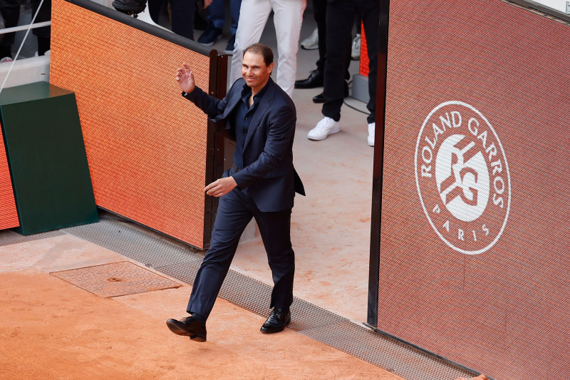 Tennis Grand Slam Roland Garros 2025 Paris , Tribute Ceremony To Rafael Nadal, France - 25 May 2025
