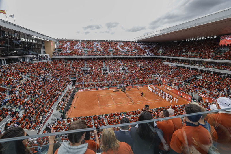 Tennis Grand Slam Roland Garros 2025 Paris , Tribute Ceremony To Rafael Nadal, France - 25 May 2025