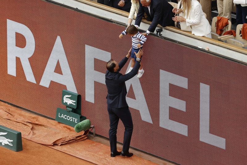 Tennis Grand Slam Roland Garros 2025 Paris , Tribute Ceremony To Rafael Nadal, France - 25 May 2025