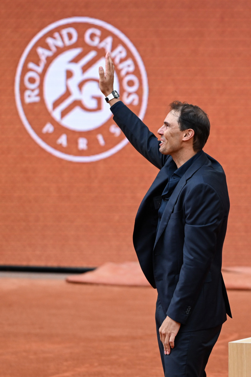 Tribute Ceremony Honors Rafael Nadal At French Open On Day One - 25 May 2025