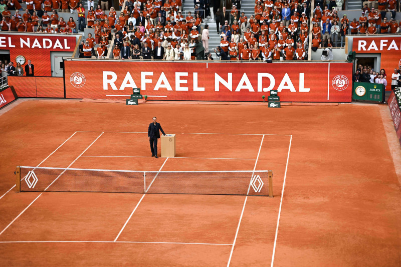 Tribute Ceremony Honors Rafael Nadal At French Open On Day One - 25 May 2025