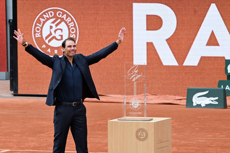 Tribute Ceremony Honors Rafael Nadal At French Open On Day One - 25 May 2025