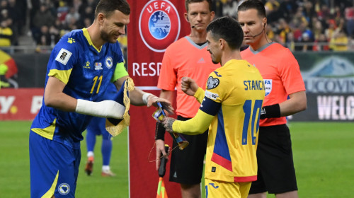 Bosnia a anunțat lotul pentru meciul decisiv cu România! Fostul jucător al lui Arsenal, revenire spectaculoasă