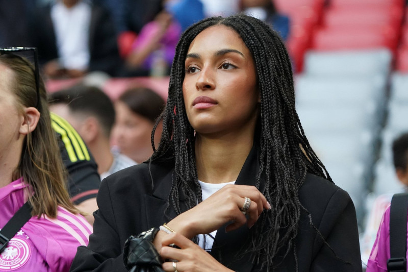 Nationalmannschaft, Fussball, UEFA Euro2024, EM 2024, Allianzarena, München, Deutschland-Schottland Aaliyah, Freundin Fl