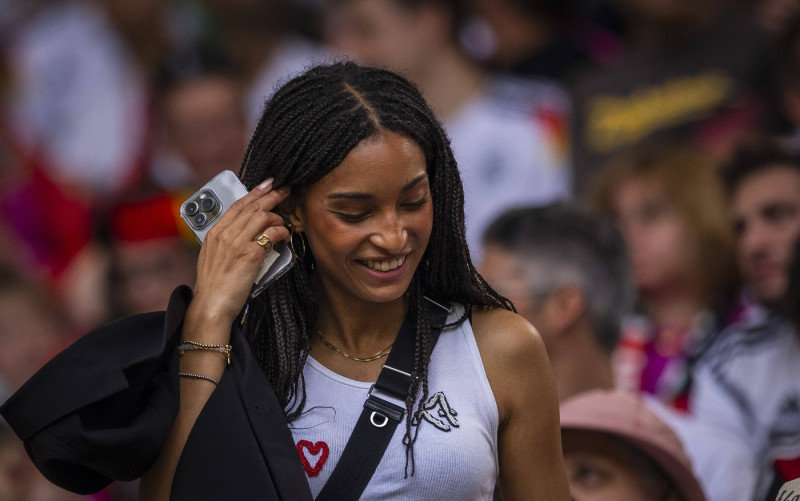Dortmund, Germany. 29th Jun 2024. Aaliyah (Freundin von Florian Wirtz (DFB)) Germany - Denmark Deutschland - Dänemark 29