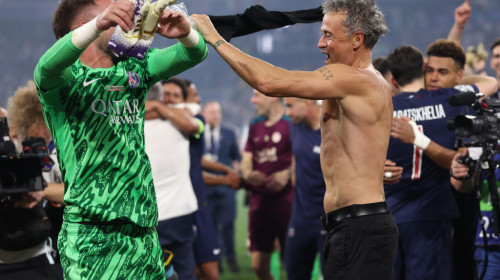 La 55 de ani, Luis Enrique a câștigat Champions League cu PSG și a oferit imaginile serii
