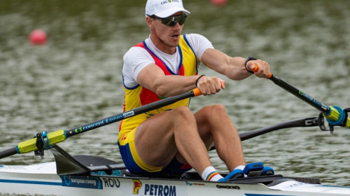 Medalie pentru România! Mihai Chiruță a luat bronzul la Campionatele Europene de canotaj de la Plovdiv