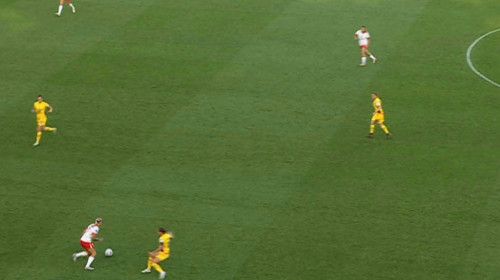 Polonia - România 1-0, ACUM, DGS 2. ”Tricolorele” au luat gol înainte de pauză