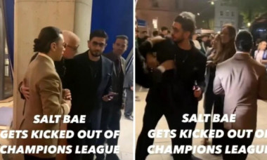 Obraznicul bucătar al superstarurilor din fotbal, dat afară de la petrecerea campionilor europeni. Prietenul său și-a ieșit din minți